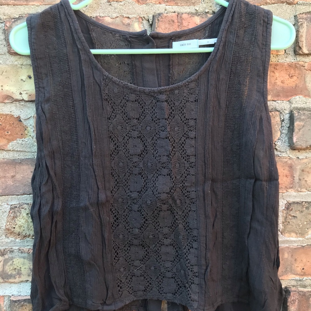 Urban outfitters lace tank